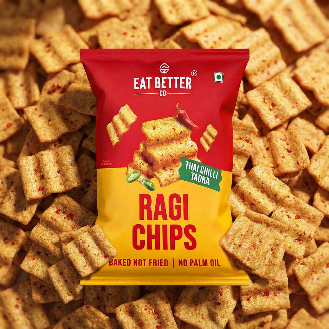 Ragi Chips Thai Chilli Tadka 55g