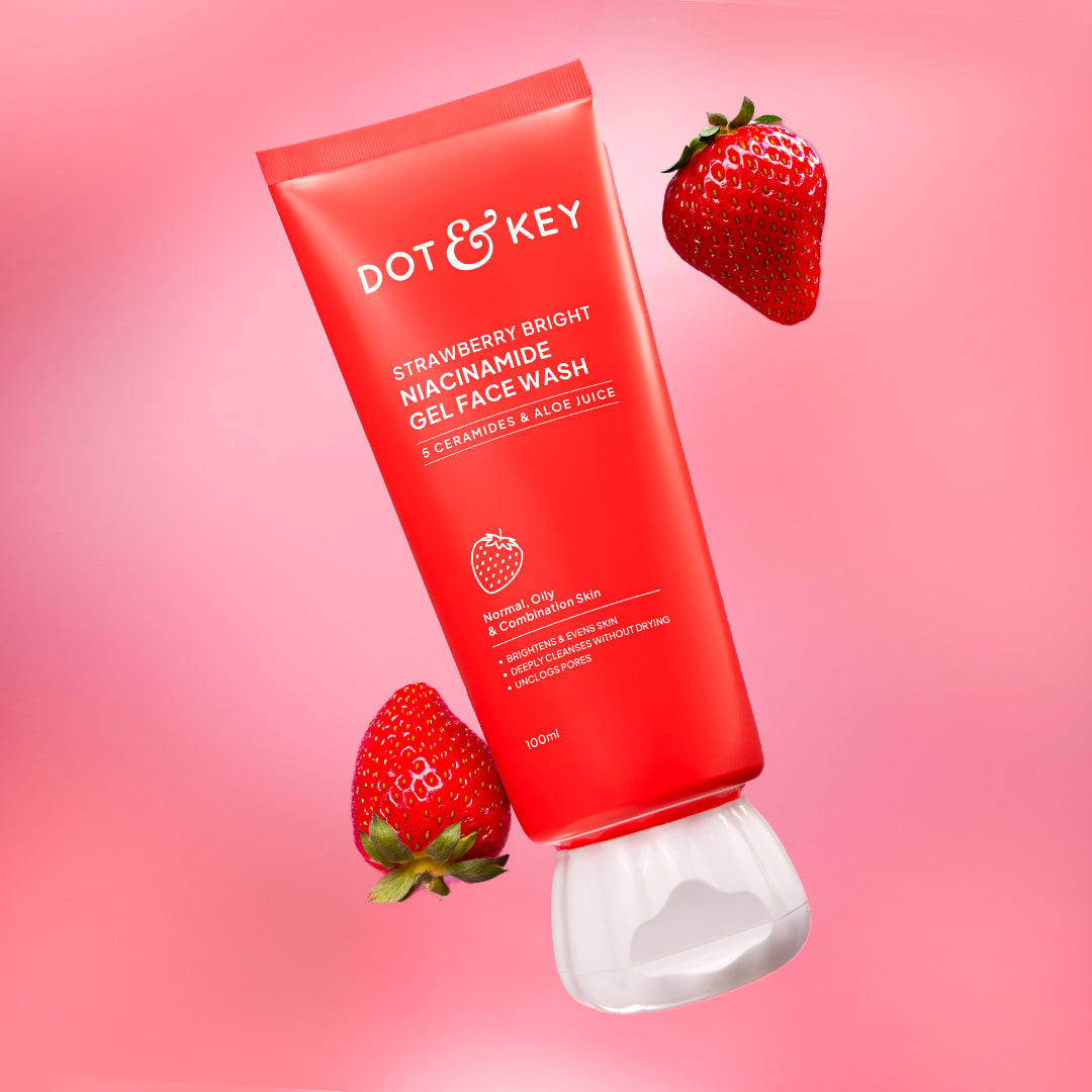 Strawberry Bright Niacinamide Gel Face Wash 100ml