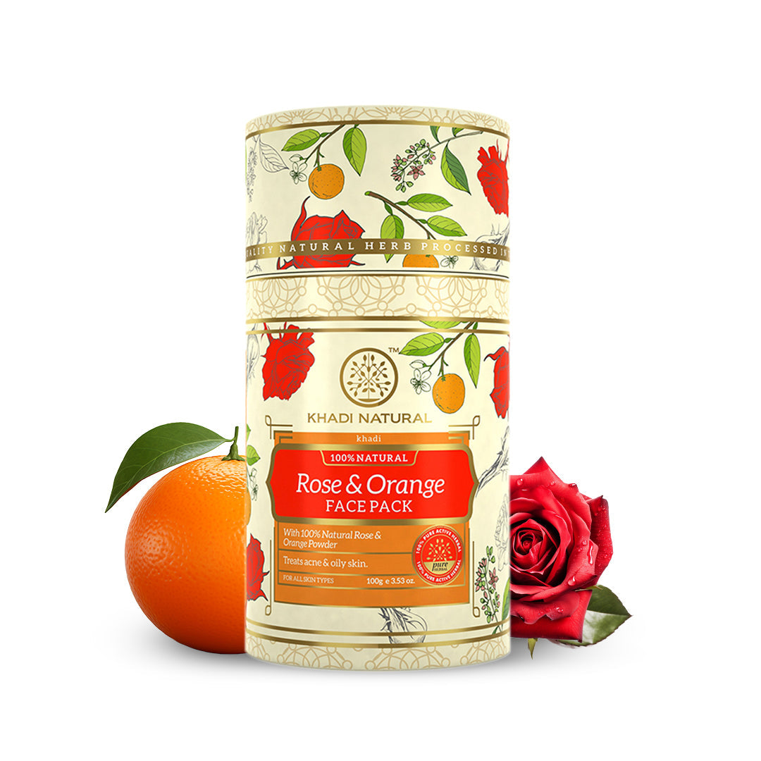 Rose & Orange Face Pack 100gm