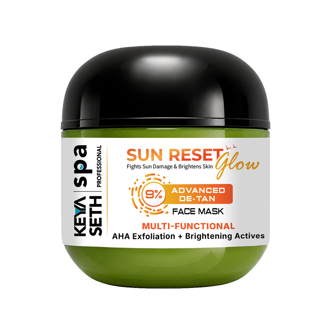 【Keya Seth】 9% Advanced De-Tan Sun Reset Glow Face Mask｜サンリセット グロウ デタン フェイスマスク（グリコール酸 2%・コウジ酸 2%・ナイアシンアミド 5%・アルブチン）｜50ml