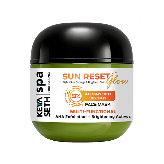 【Keya Seth】 9% Advanced De-Tan Sun Reset Glow Face Mask｜サンリセット グロウ デタン フェイスマスク（グリコール酸 2%・コウジ酸 2%・ナイアシンアミド 5%・アルブチン）｜50ml