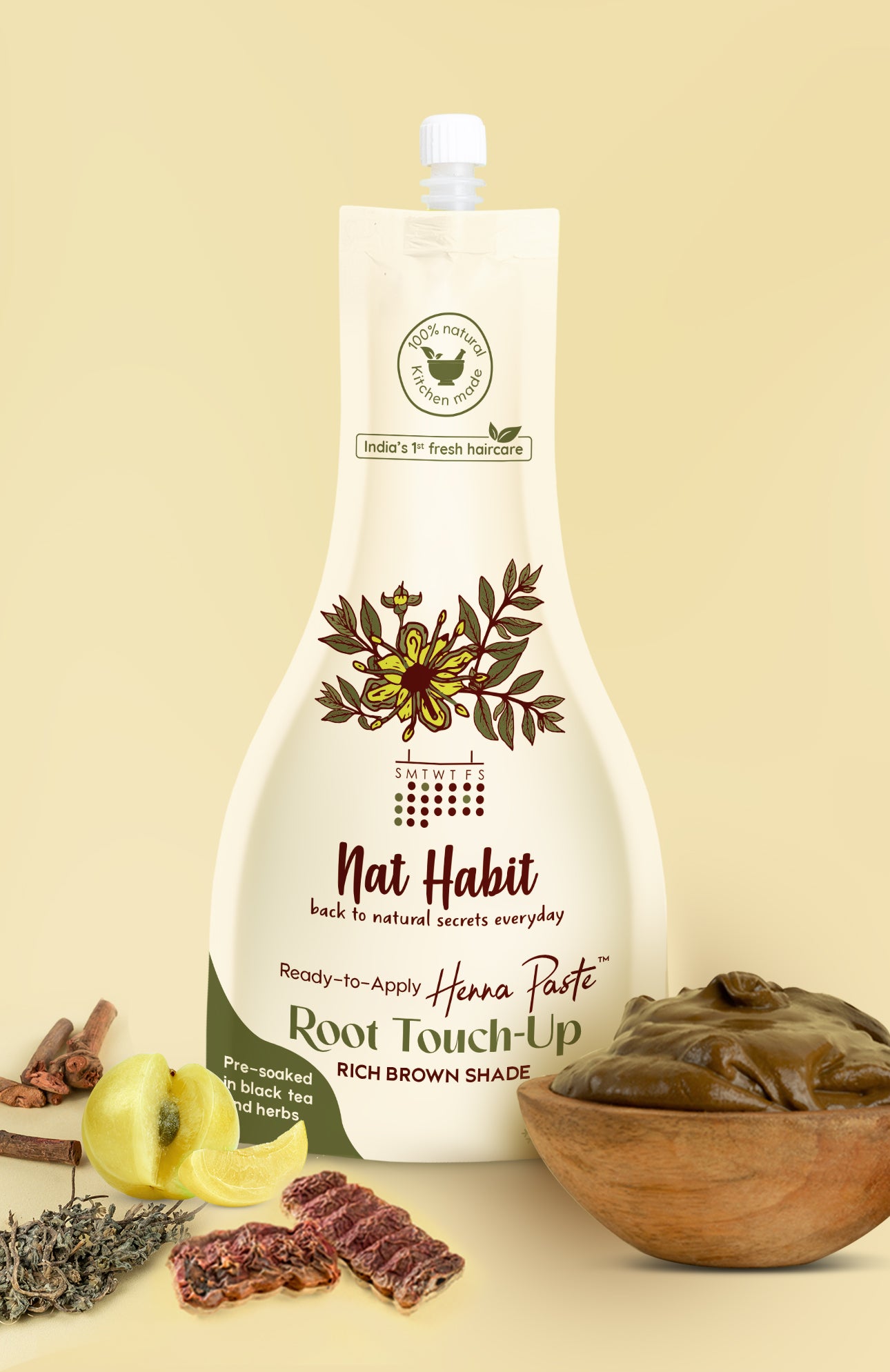 Ready-to-Apply Fresh Henna Root Touch Up 60g