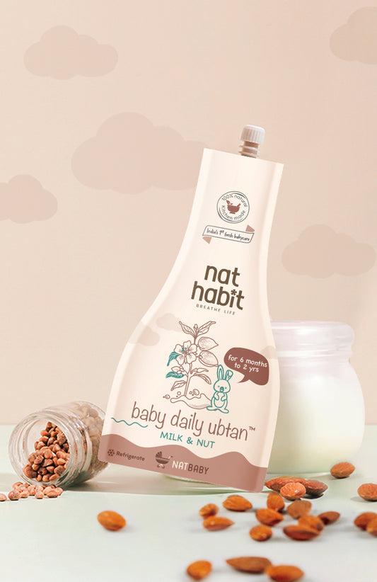 Fresh Baby Daily Ubtan - Milk & Nut 80g