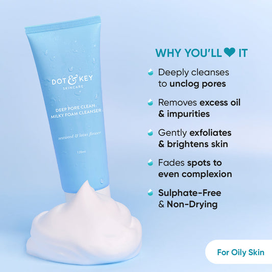 Deep Pore Clean Foaming Face Wash 100ml