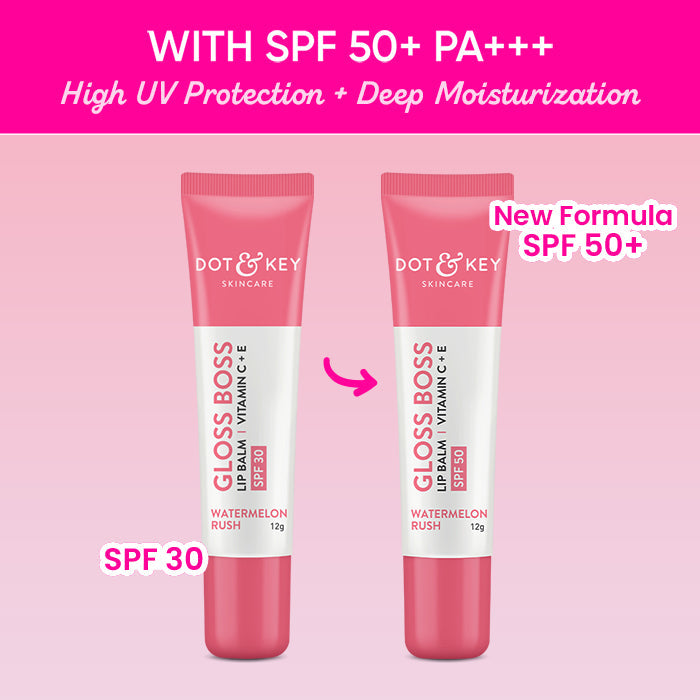 Vitamin C + E Gloss Boss Lip Balm In-Vivo Tested SPF 50+ PA+++ 