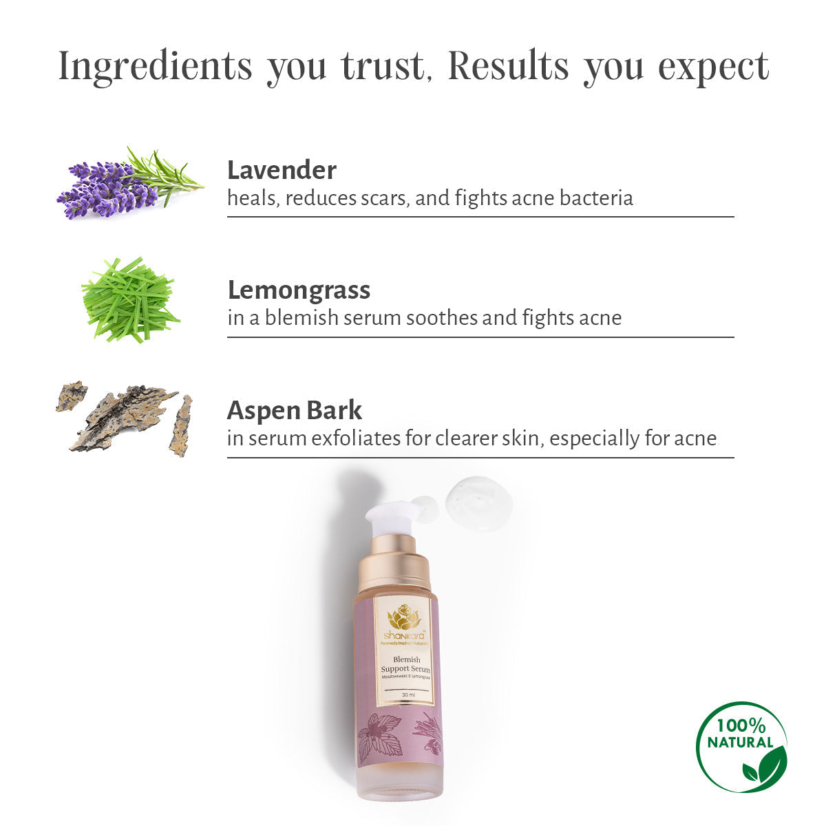 Blemish Support Serum, by Shankara - 30 ml 30ml