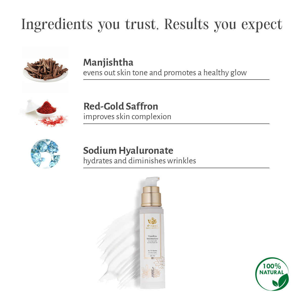 Timeless Moisturizer, by Shankara - 50 ml 50ml
