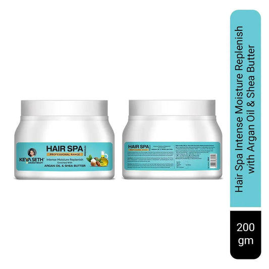 Hair Spa Premium Intense Moisture Replenish, Deep Nourishing Cream for Dry & Damage Hair Enriched with Jojoba, Lavender & Rosemary Oil 200g