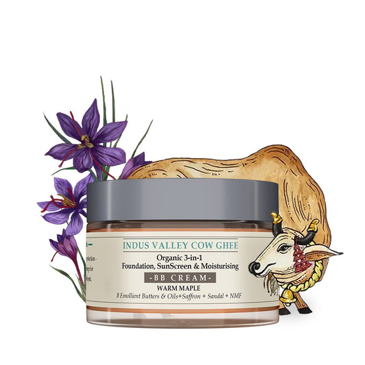 Indus Valley Cow Ghee BB Cream Warm Maple 30ml