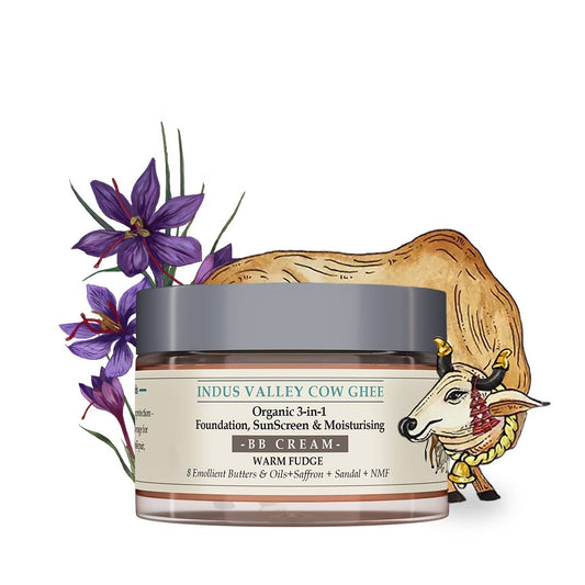 Indus Valley Cow Ghee BB Cream Warm Fudge 30ml