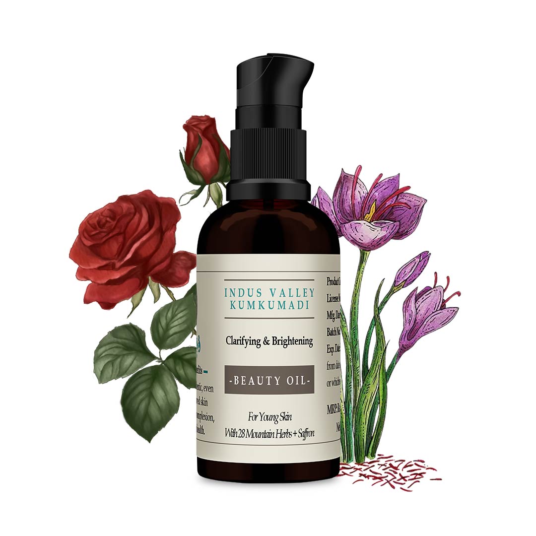 Indus Valley Kumkumadi Beauty Oil for Young Skin 15ml