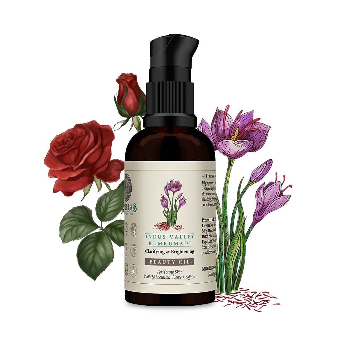 Indus Valley Kumkumadi Beauty Oil for Young Skin 50ml