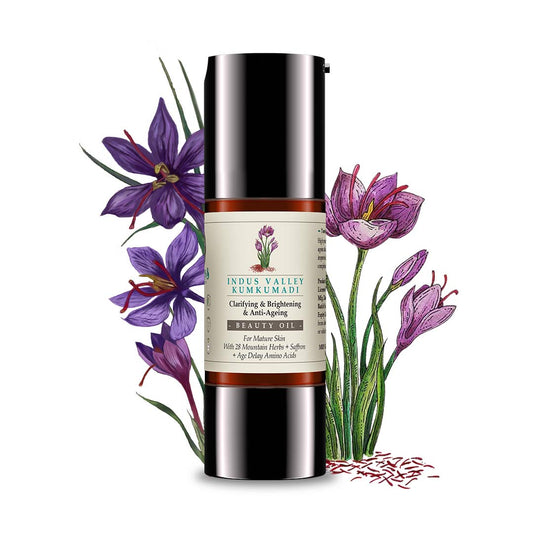 Indus Valley Kumkumadi Beauty Oil For Mature Skin 35ml