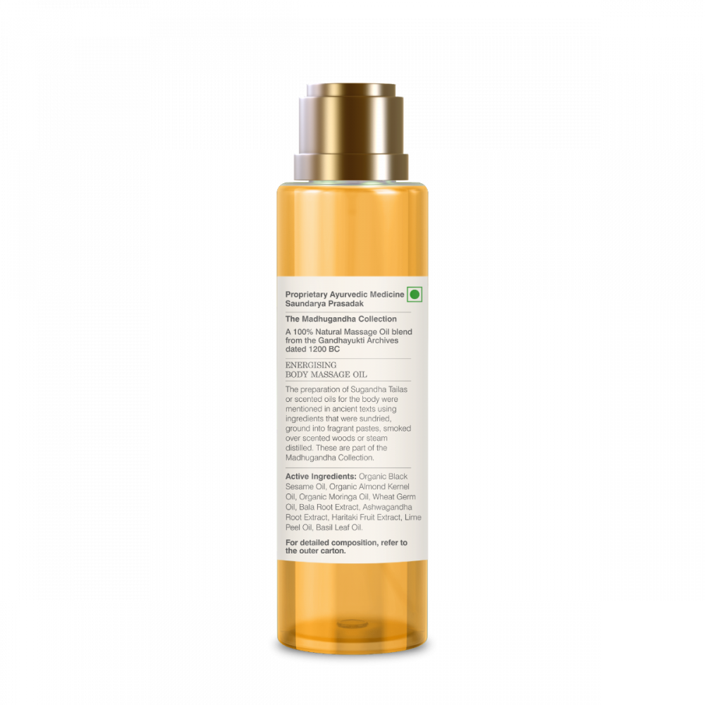 Body Massage Oil Sweet Lime & Basil 130ml