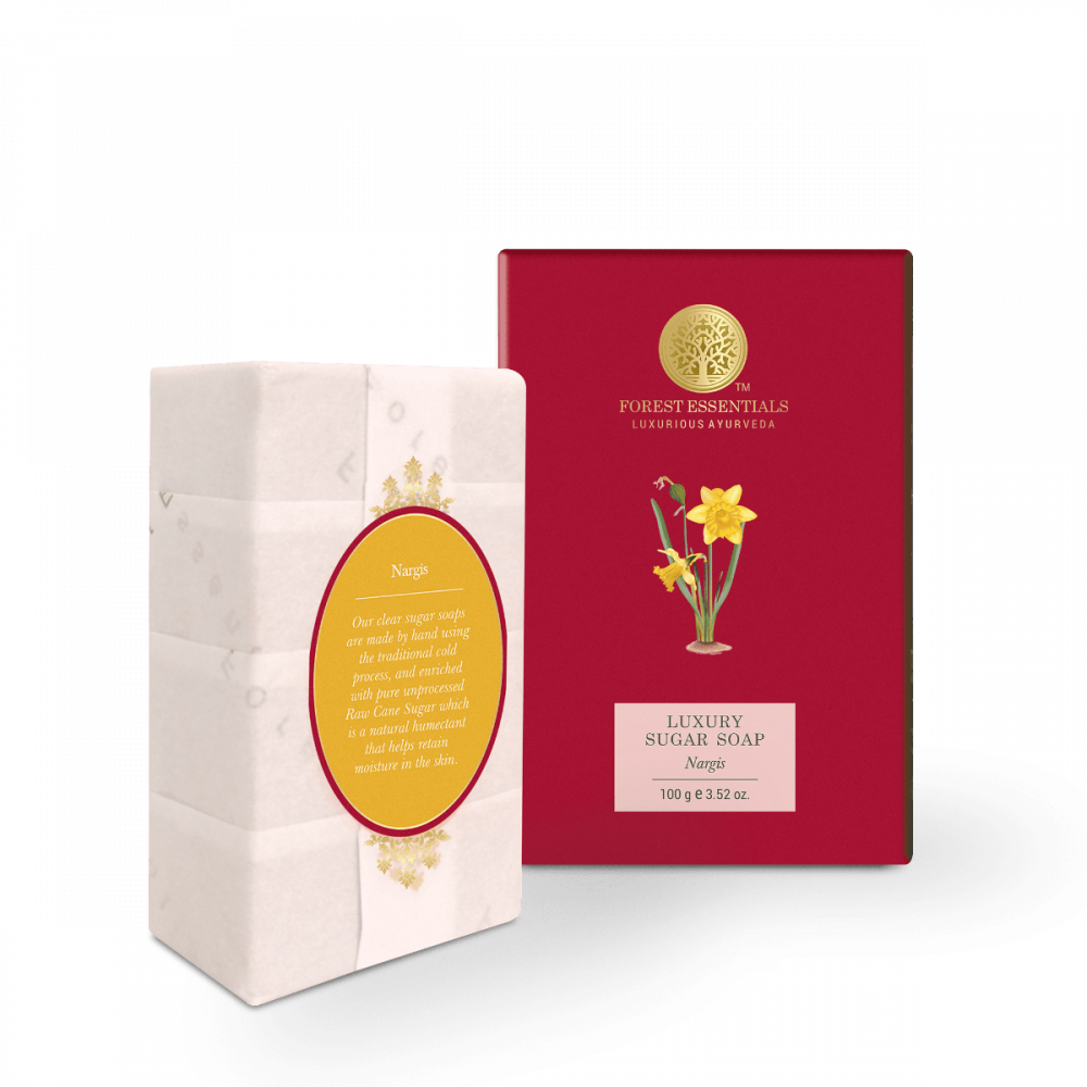 Luxury Sugar Soap Nargis 100g