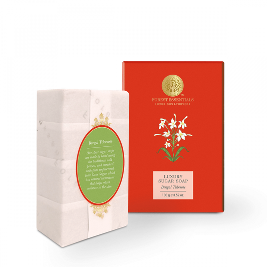 Luxury Sugar Soap Bengal Tuberose 100g