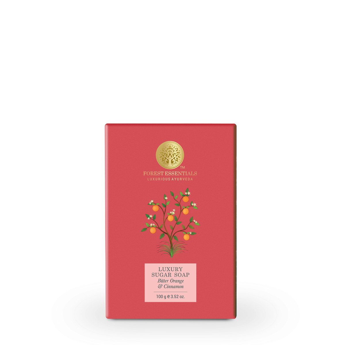 Luxury Sugar Soap Bitter Orange & Cinnamon 100g