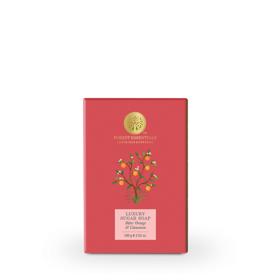 Luxury Sugar Soap Bitter Orange & Cinnamon 100g