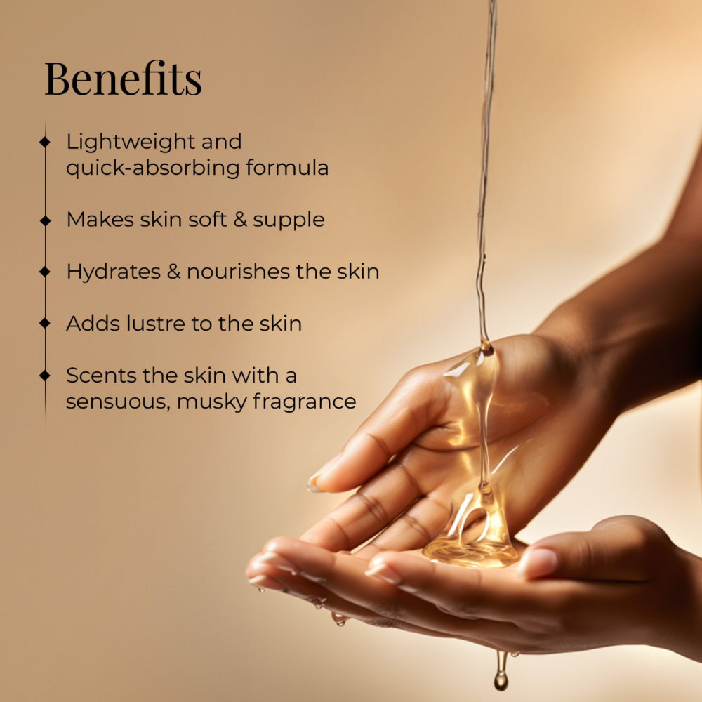 After Bath Oil Lime Saffron & Oudh 130 ml