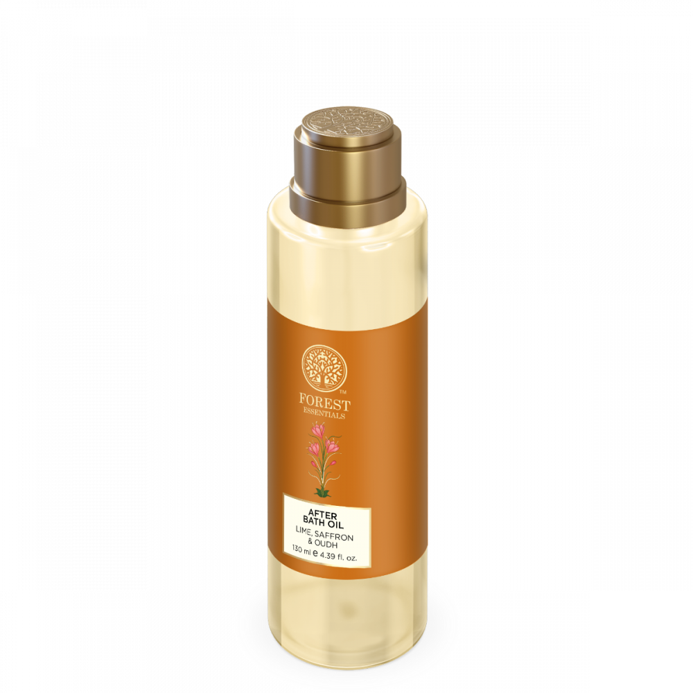 After Bath Oil Lime Saffron & Oudh 130 ml