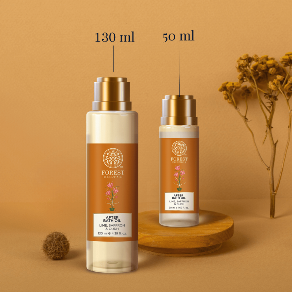After Bath Oil Lime Saffron & Oudh 50 ml