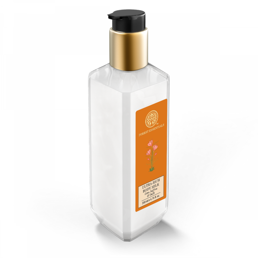 Ultra-Rich Body Milk Lime Saffron & Oudh 130 ml