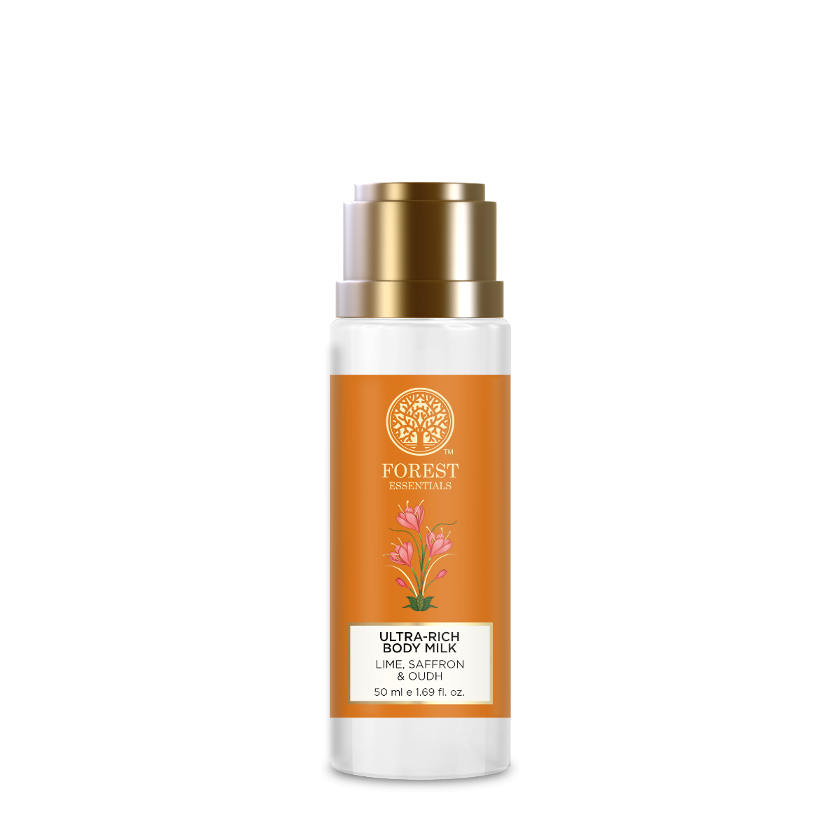 Ultra-Rich Body Milk Lime Saffron & Oudh 50 ml