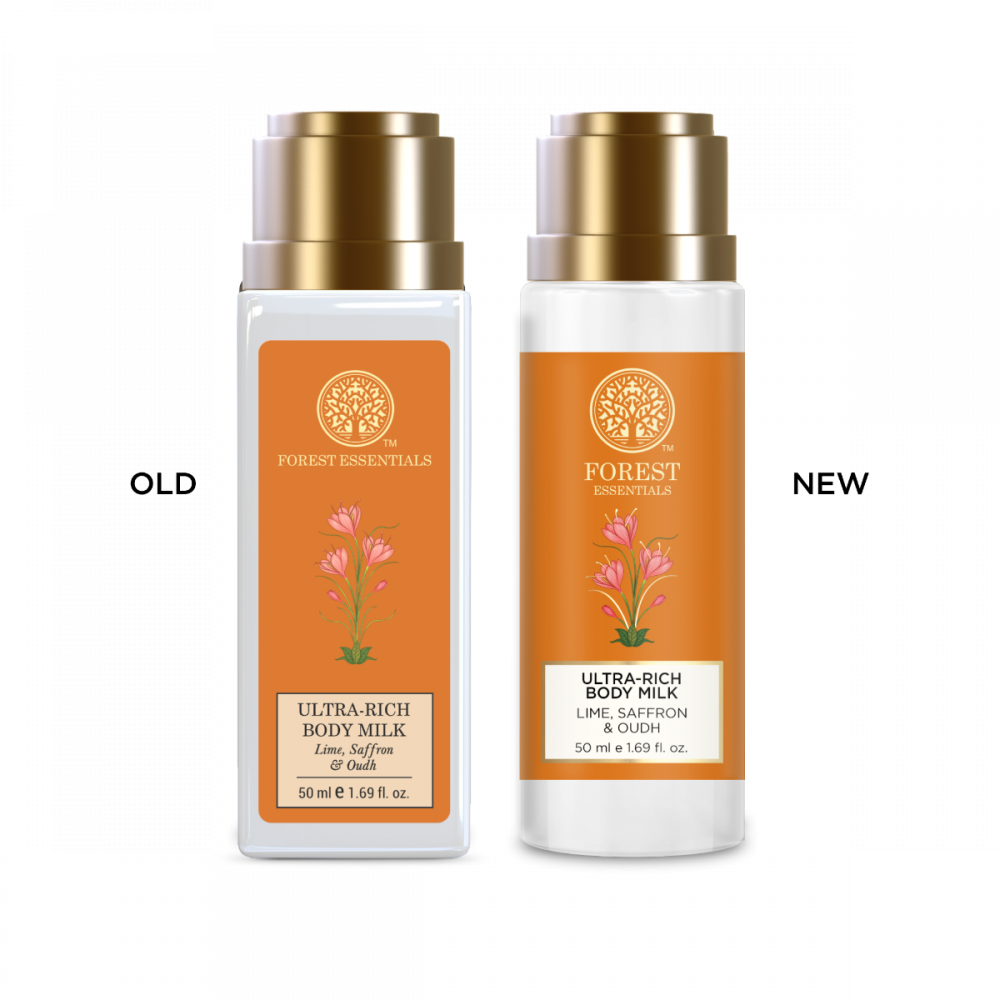 Ultra-Rich Body Milk Lime Saffron & Oudh 50 ml
