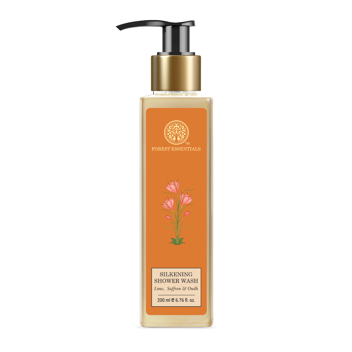 Silkening Shower Wash Lime Saffron & Oudh 130 ml