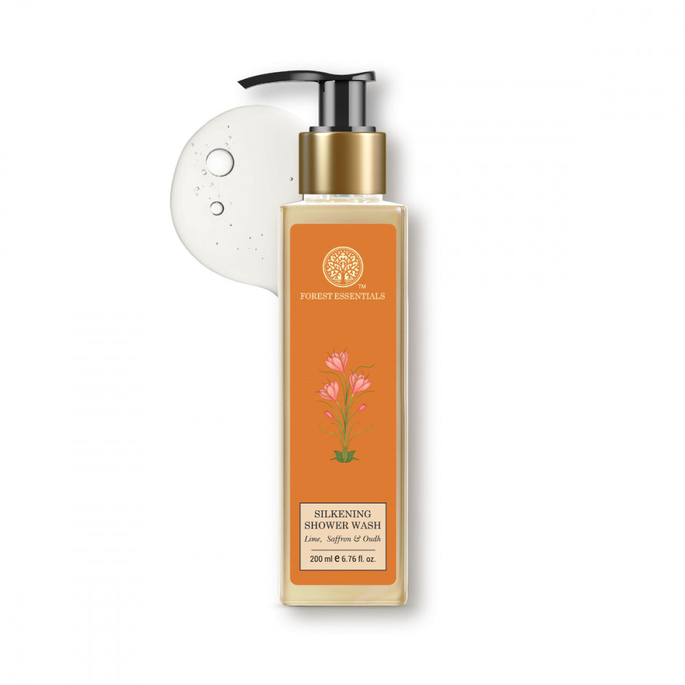 Silkening Shower Wash Lime Saffron & Oudh 130 ml