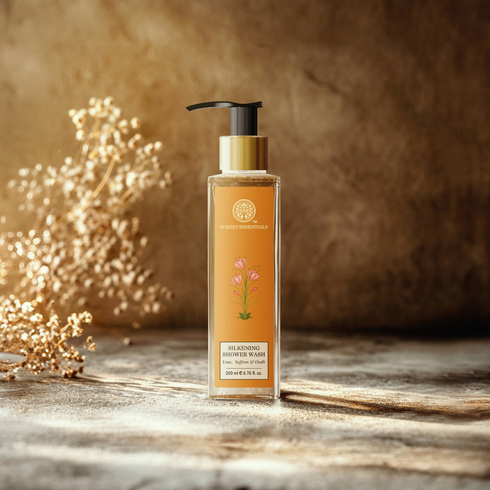 Silkening Shower Wash Lime Saffron & Oudh 130 ml