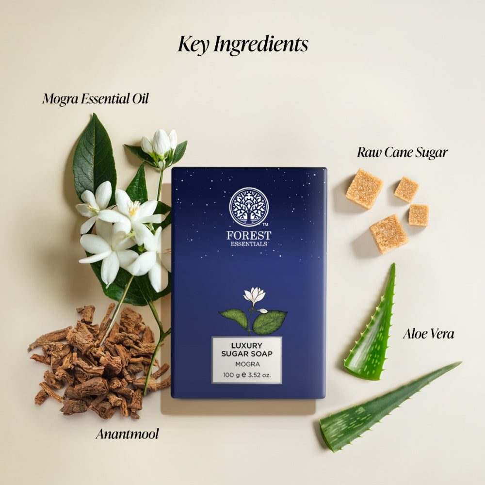 Luxury Sugar Soap Mogra 100g
