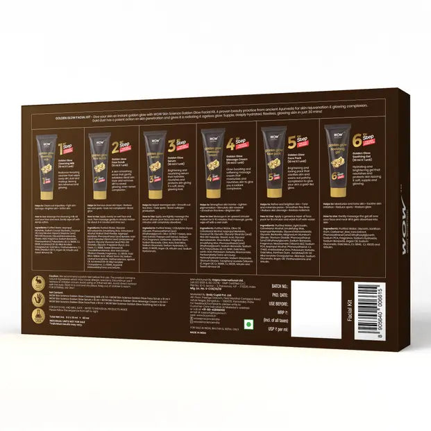 Golden Facial Kit For Glowing Skin 60 Ml 60ml