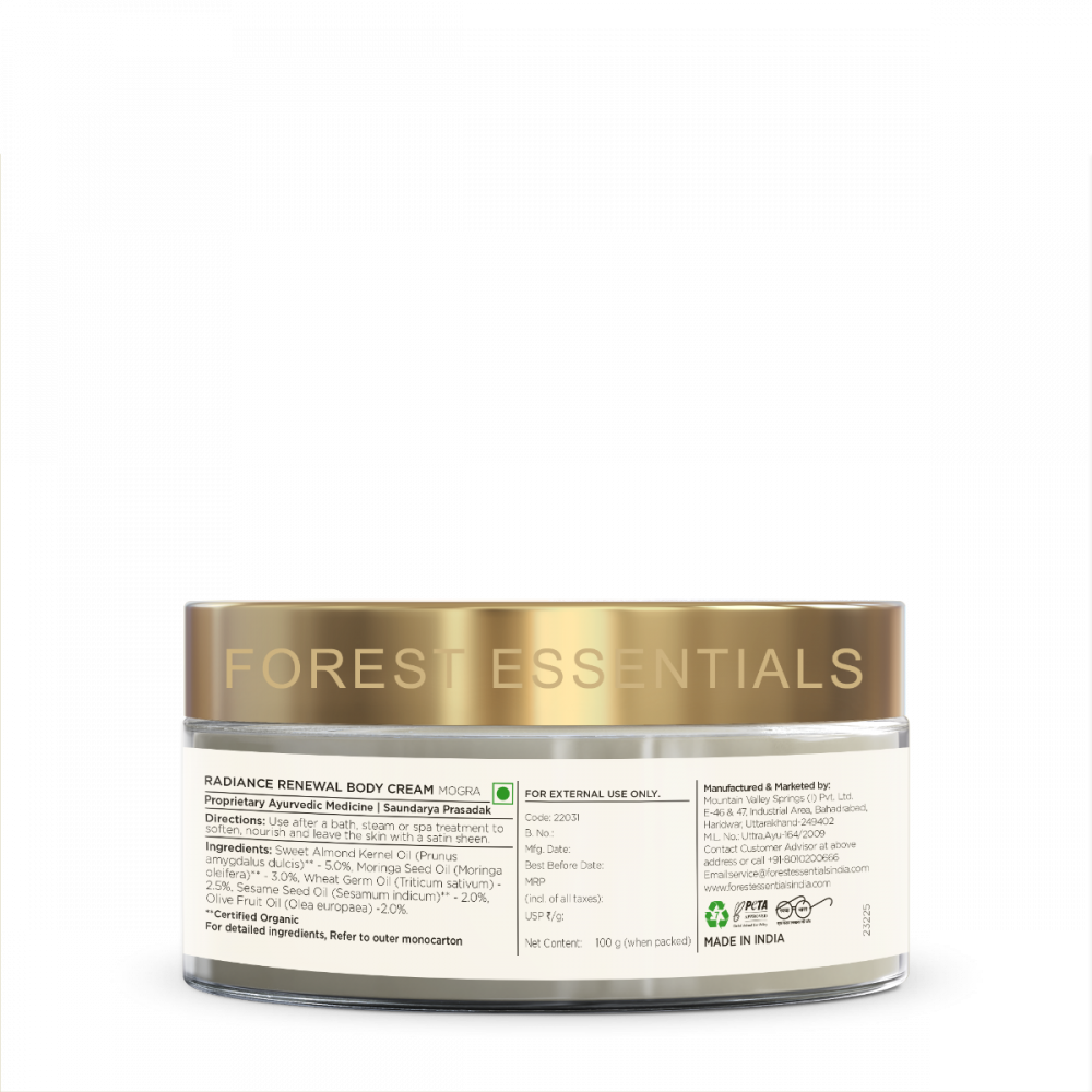 Radiance Renewal Body Cream Mogra 100g