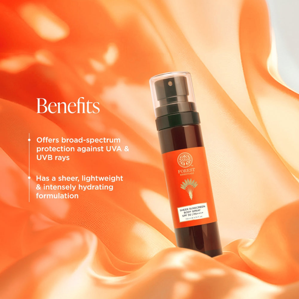 Sheer Sunscreen Body Spray  SPF 50|PA++++ 130ml