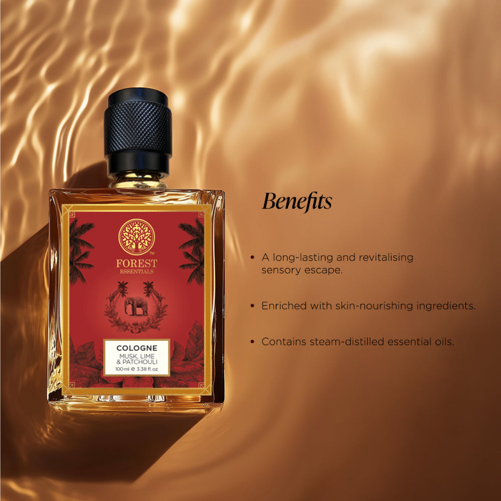 Cologne - Musk, Lime & Patchouli 100ml