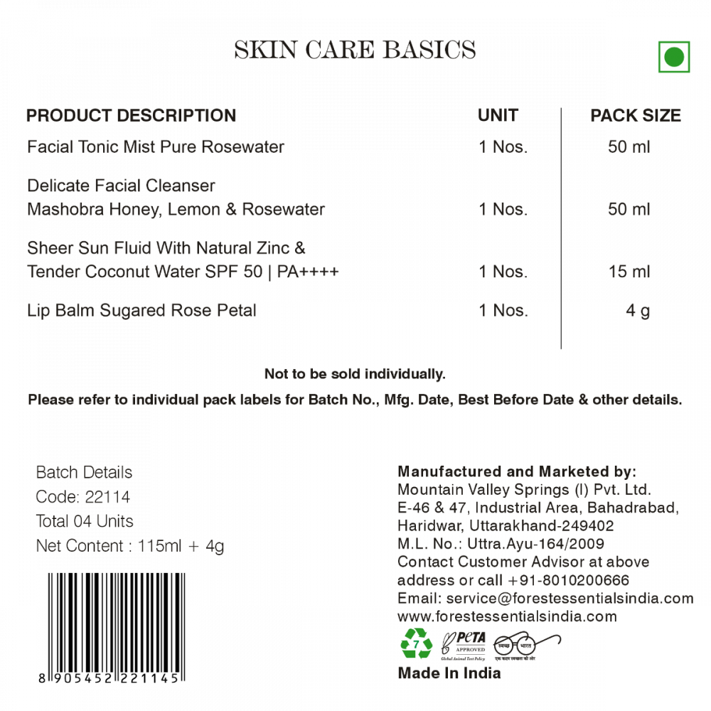 Tulsi - Skin Care Basics