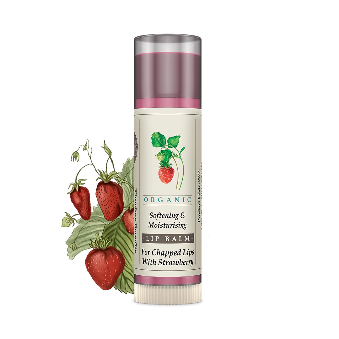 Organic Softening & Moisturising Lip Balm for Chapped Lips Orange 5g
