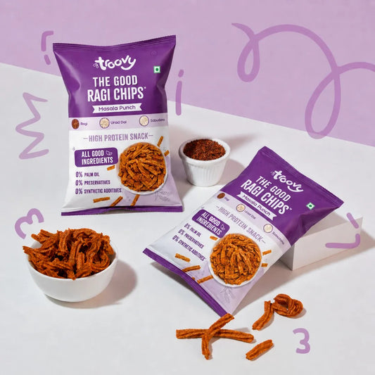 【Troovy】 Troovy Ragi Chips｜ラギチップス｜70g×4袋