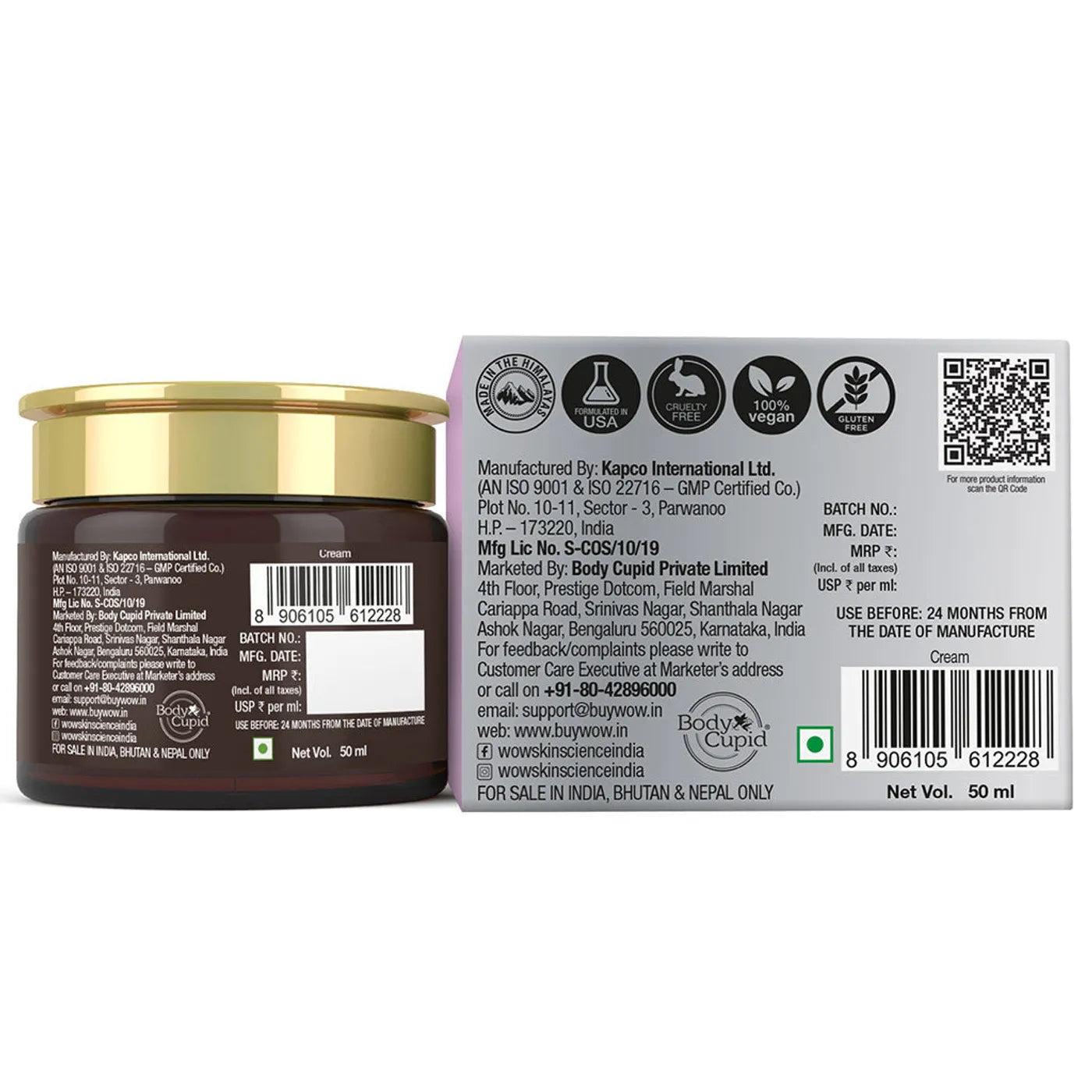 Anti-Aging Night Cream Collagen Boost & Skin Renewal 50ml