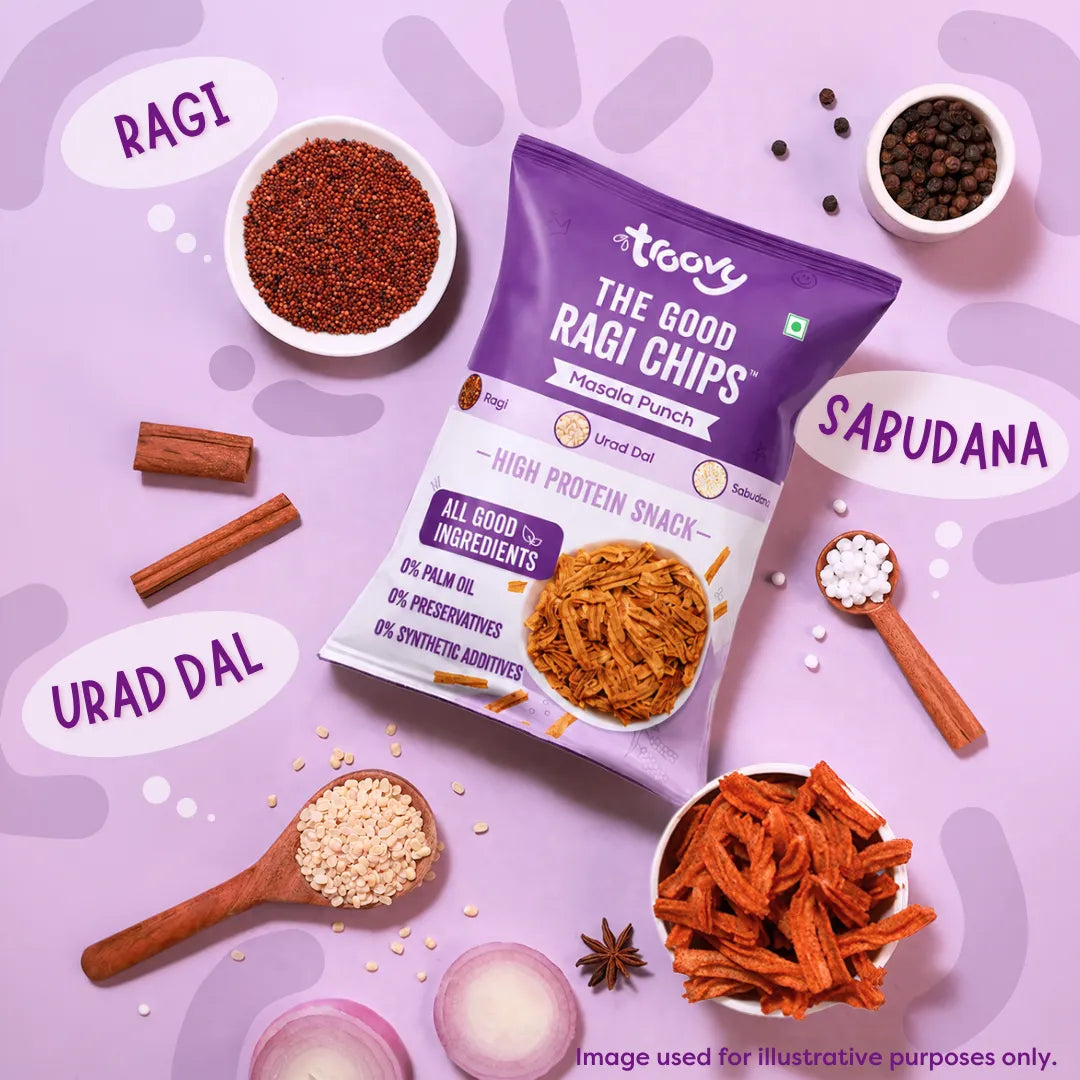 【Troovy】 Troovy Ragi Chips｜ラギチップス｜70g×10袋