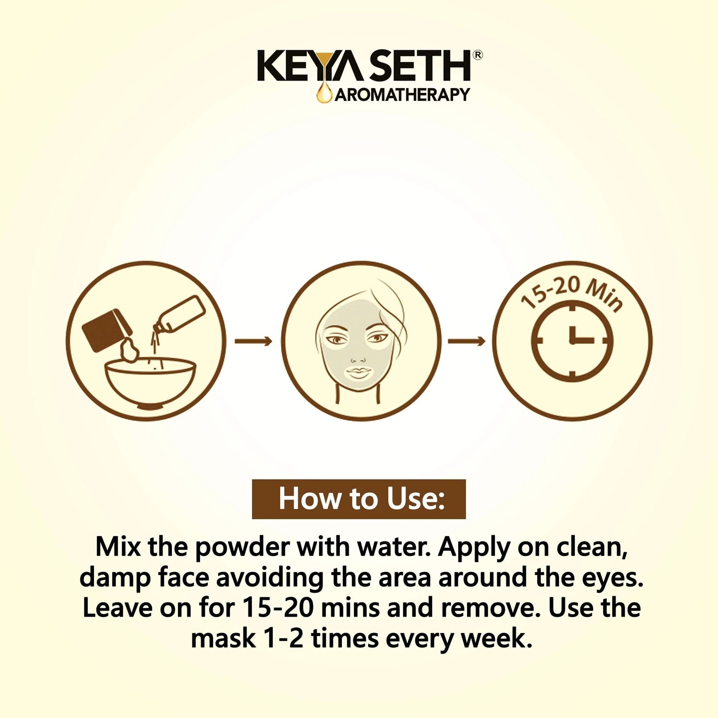 24K Gold Rubber Facial Mask for Brightening & Whitening Enriched with Aloe Vera & Chamomile Extract Pack of 3