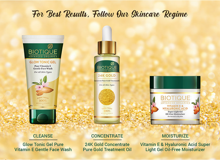 24K GOLD TREATMENT OIL Concentrate Pure Gold 30 ml