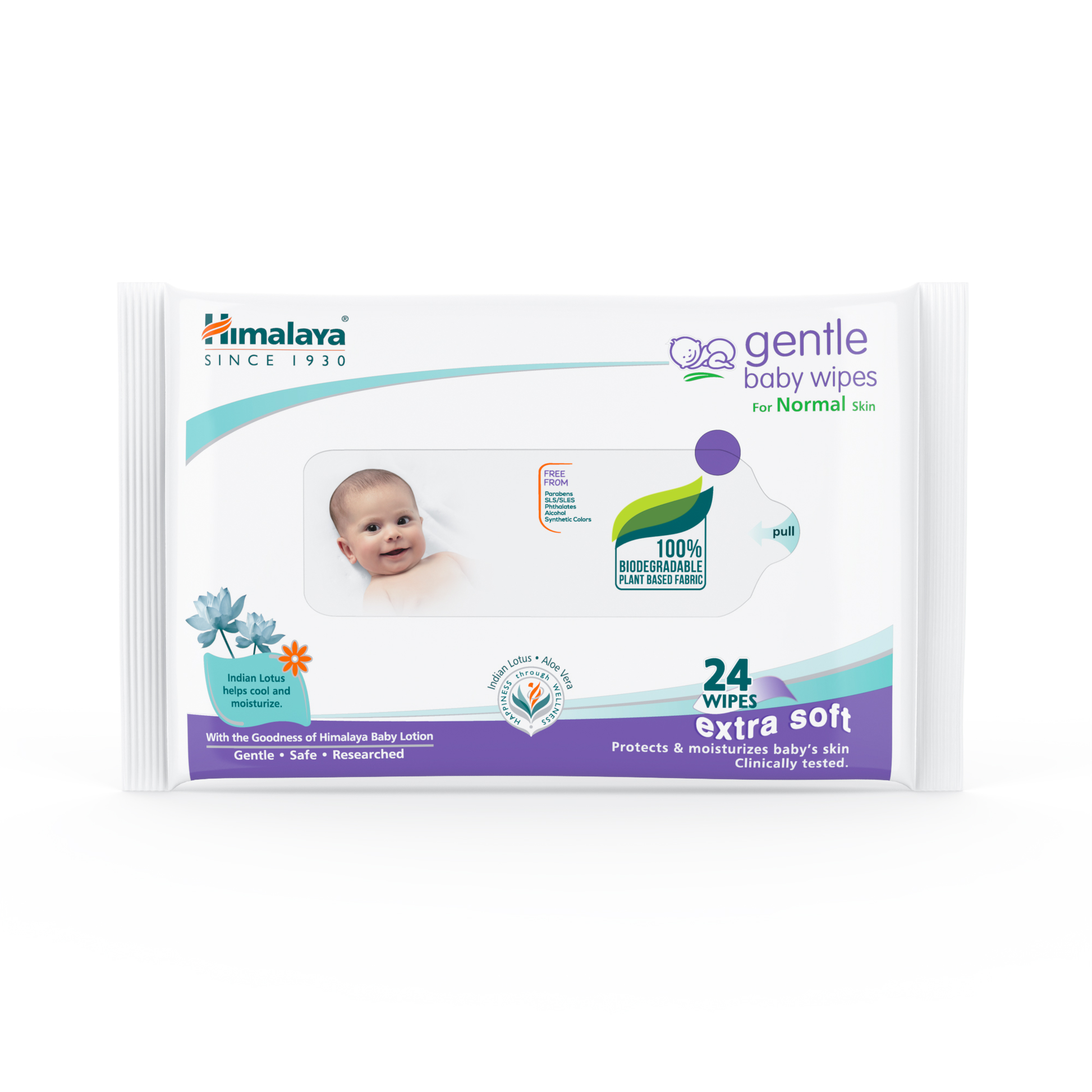 gentle baby wipes 24s