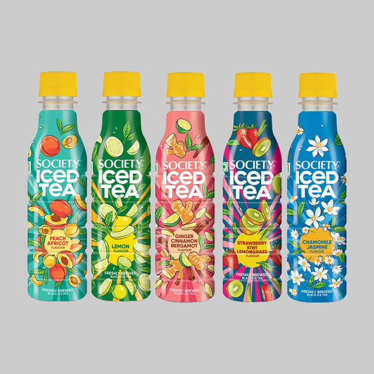 Society Iced Tea bottles Assorted 250ml - Pack of 5 250ml