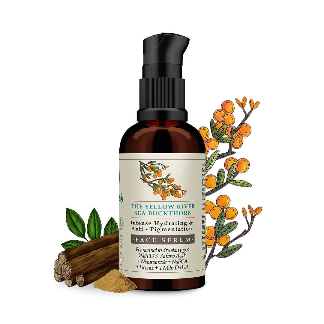 The Yellow River Sea Buckthorn Hydrating Anti Pigmentation Face Serum 30ml