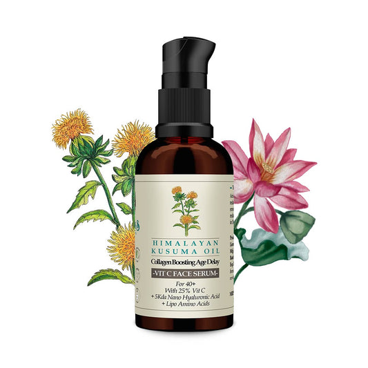 Himalayan Kusuma Oil Anti-Ageing Vit C Face Serum 30ml