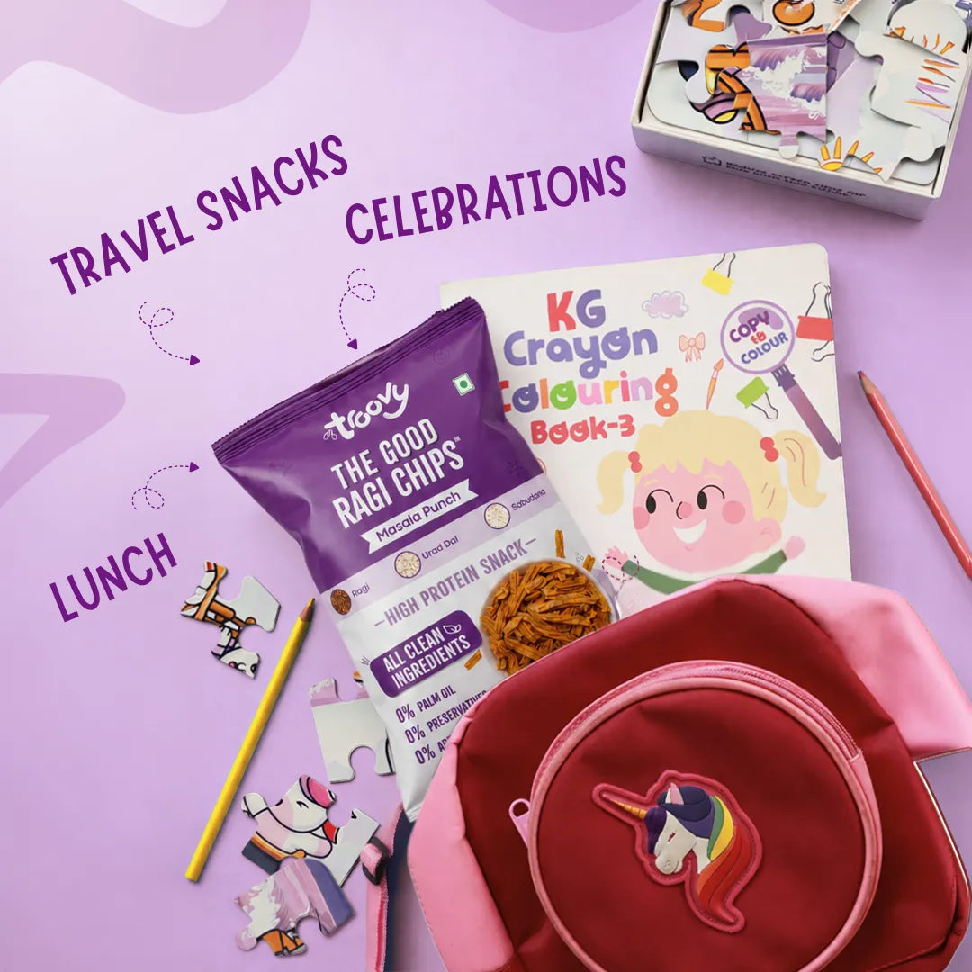 【Troovy】 Troovy Ragi Chips｜ラギチップス｜70g×4袋