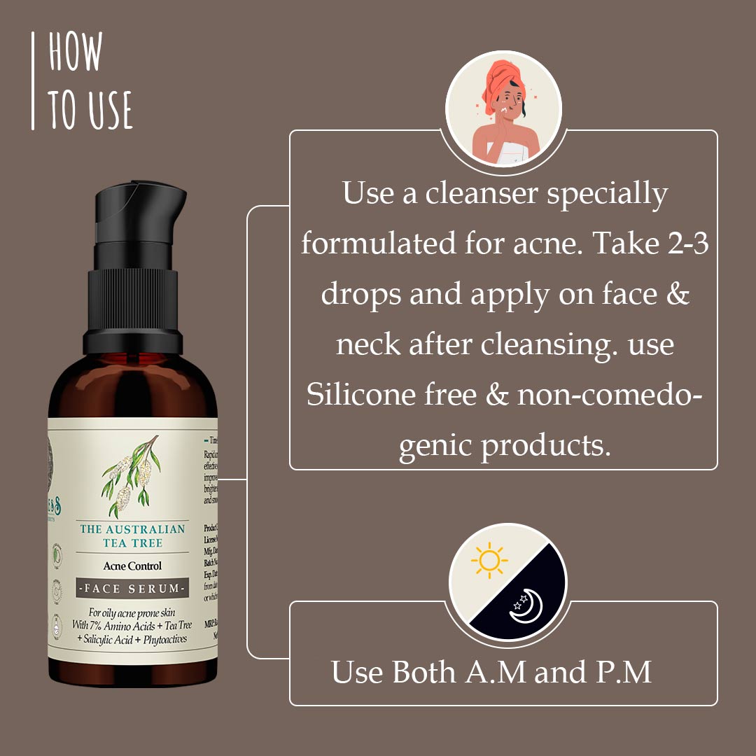 Australian Tea Tree Acne Control Face Serum 30ml