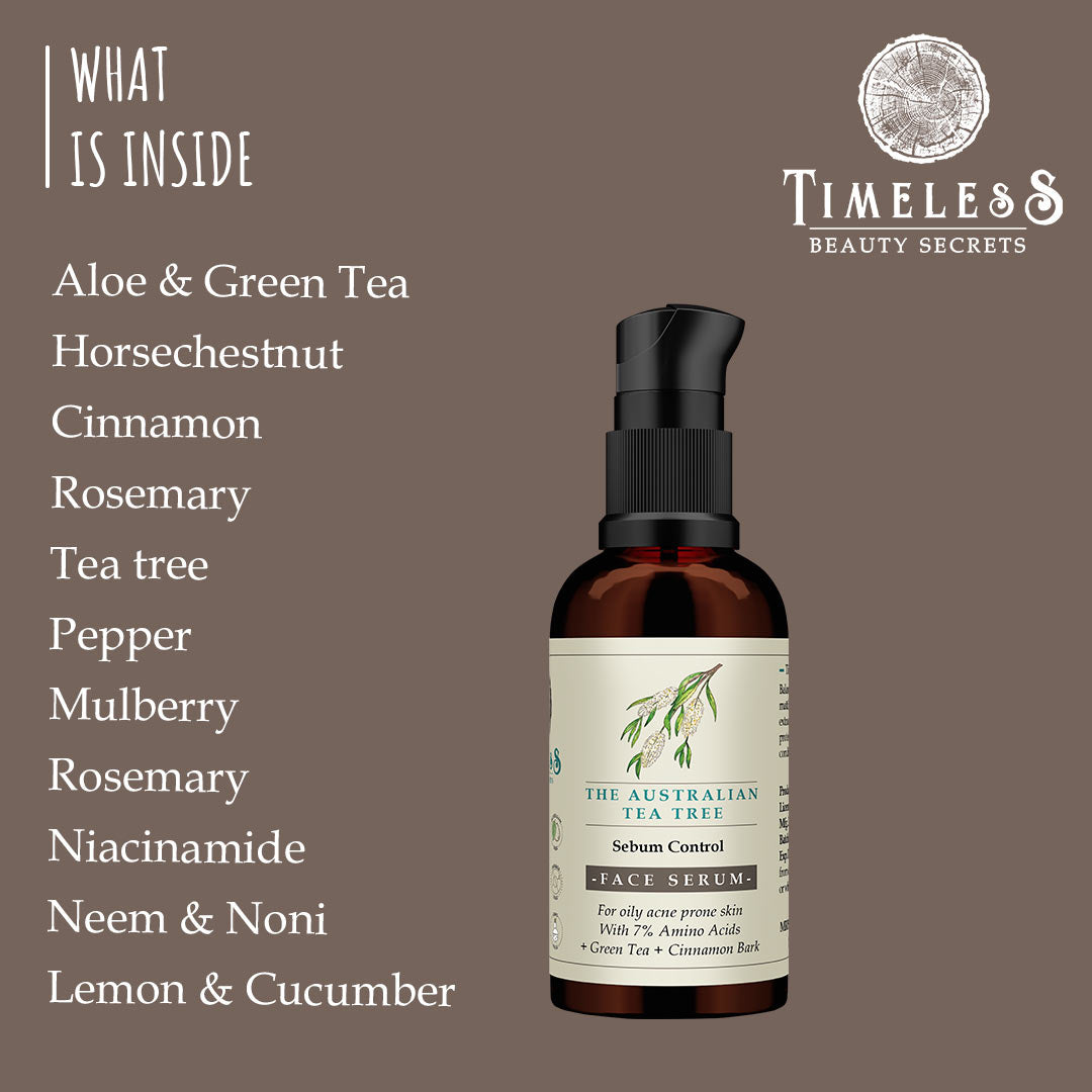 Australian Tea Tree Sebum Control Face Serum 15ml